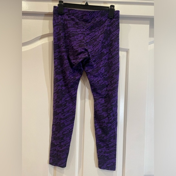 Nike stars athletic leggings size L purple - Picture 2 of 5